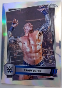 2025 Topps Chrome WWE Refractor Randy Orton #14