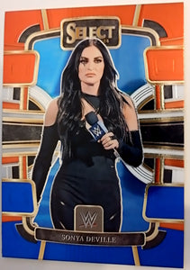 2024 Panini Select WWE Red & Blue Prizm Sonya Deville #62