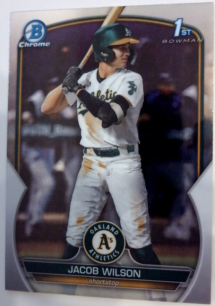 2023 Bowman Draft Chrome Jacob Wilson #BDC-121