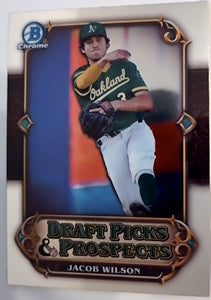 2023 Bowman Draft Draft Picks & Prospects Jacob Wilson #DPP-4