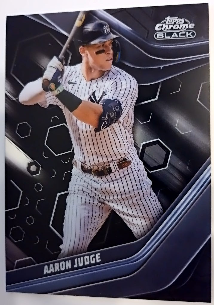 2023 Topps Chrome Black Aaron Judge #1