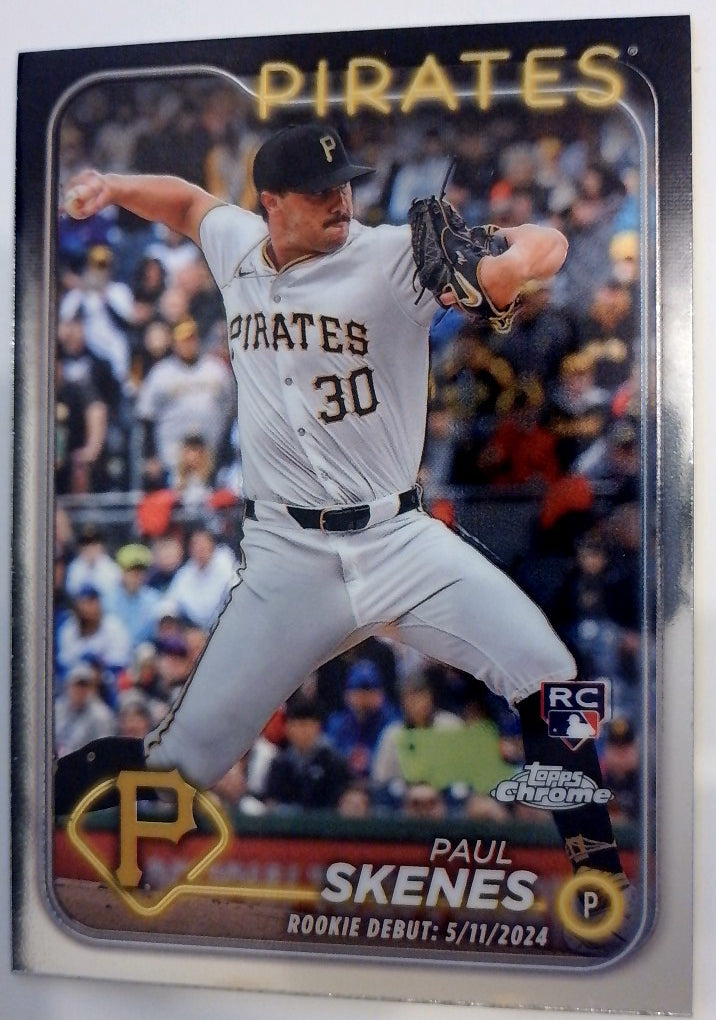 2024 Topps Chrome Update Paul Skenes #USC27 RC