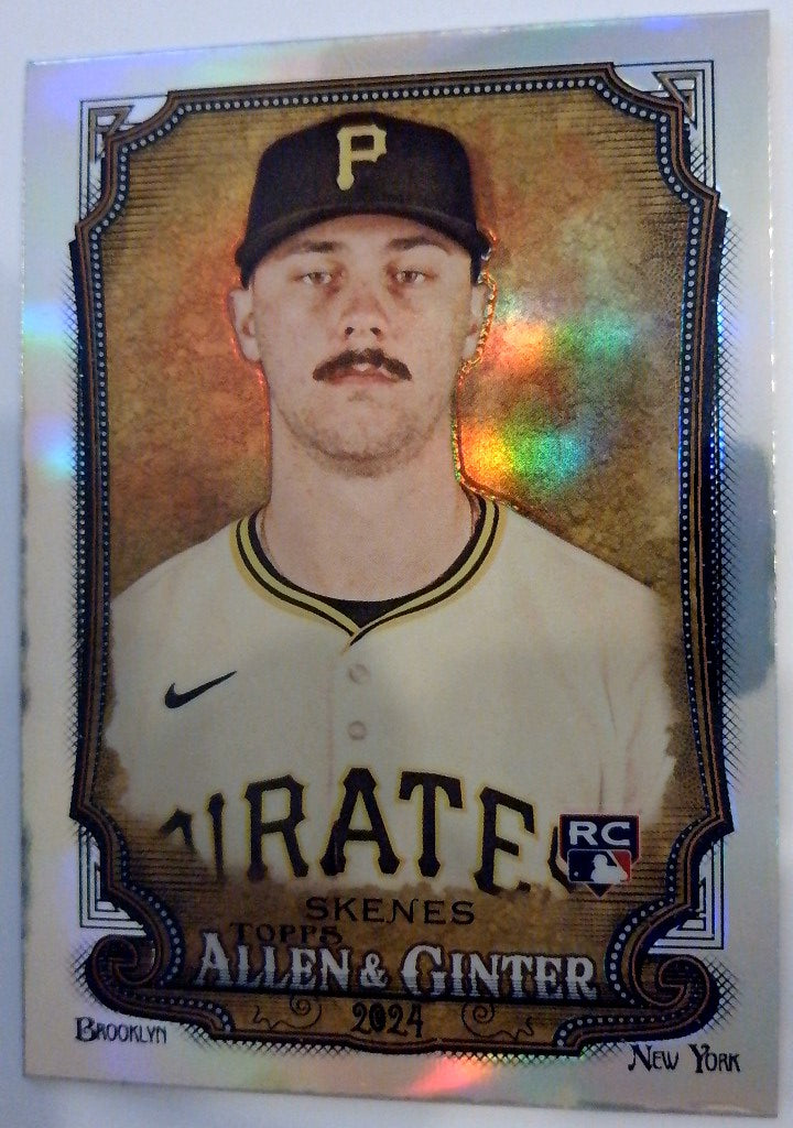 2024 Topps Allen & Ginter Chrome Refractor Paul Skenes #282 RC