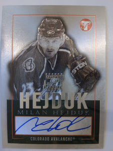 2003-04 Topps Pristine Hockey Autograph Milan Hejduk #PE-MH