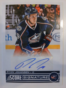 2013-14 Score Signatures Ryan Johansen #SS-RJ