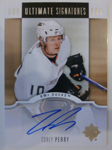 2007-08 Upper Deck Ultimate Collection Signatures Corey Perry #US-PE