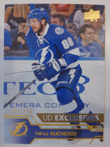2016-17 Upper Deck Exclusives 044/100 Nikita Kucherov #414