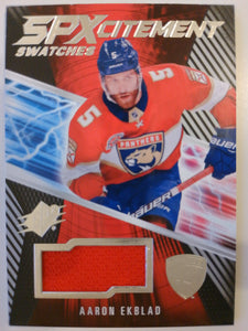 2018-19 SPx SPxcitement Swatches Jersey Aaron Ekblad #XS-AE