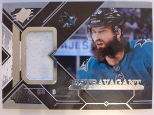 2018-19 SPx Extravagant Materials Brent Burns #EX-BB