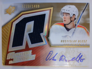 2005-06 SPx Rookie Jersey 1223/1499 Rostislav Olesz #172 RC
