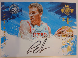 2016-17 Panini Court Kings Fresh Paint Autographs Variations 162/200 Jakob Poeltl #FP-JAK2
