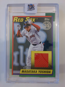 2025 Topps Series 2 1990 Topps Baseball Relics Mastaka Yoshida #90R2-MY