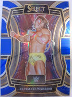 2024 Panini Select WWE Blue Wave Prizms 23/49 Ultimate Warrior #18