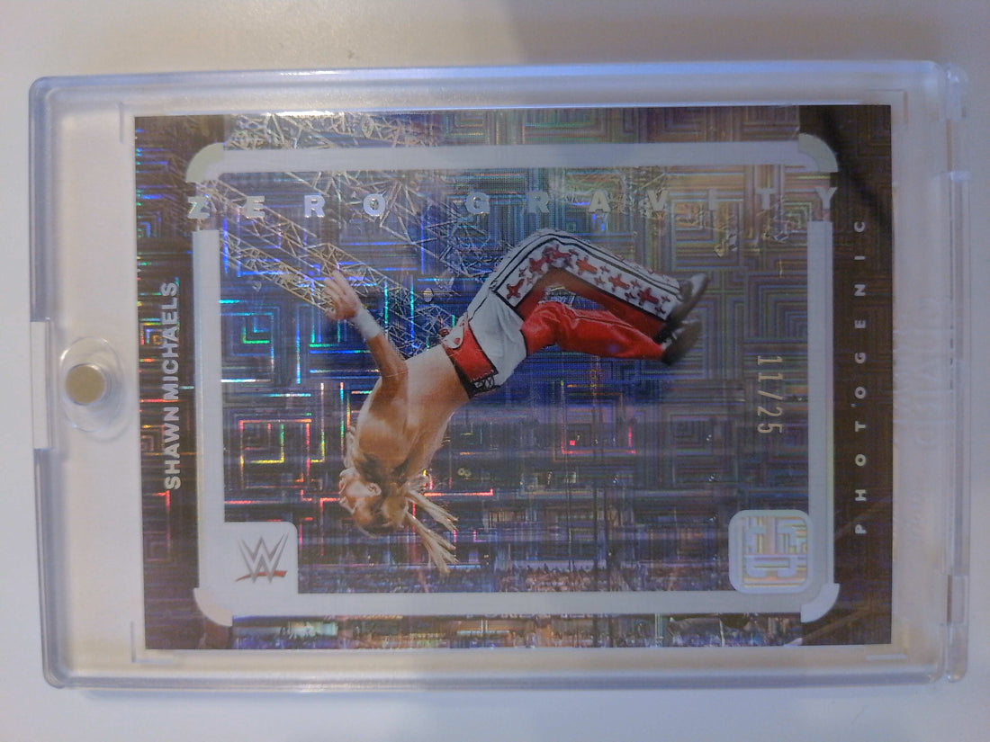 2024 Panini Photogenic WWE Zero Gravity Maze 11/25 Shawn Michaels #15