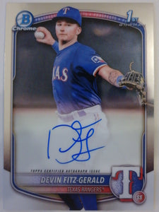 2025 Bowman Chrome Prospect Autograph Devin Fitz-Gerald #CPA-DF