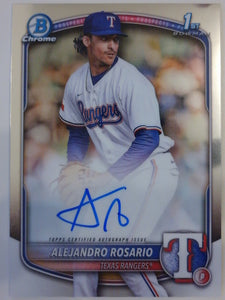 2025 Bowman Chrome Prospect Autograph Alejandro Rosario #CPA-ARO
