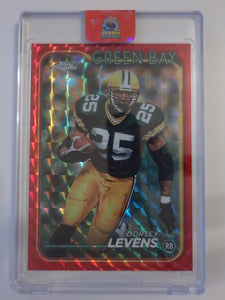 2024 Topps Chrome Red Geometric Refractor 2/5 Dorsey Levens #78
