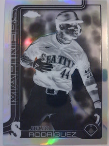 2025 Topps Chrome Negative Refractors Julio Rodriguez #261