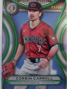 2024 Topps Triple Threads Gold 93/99 Corbin Carroll #67