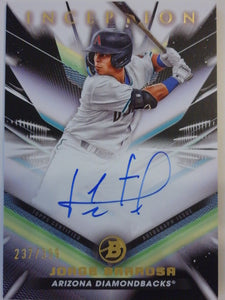 2023 Bowman Inception Autographs 237/399 Jorge Barrosa #BPA-JBA