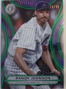 2025 Topps Tribute Green 14/99 Randy Johnson #30