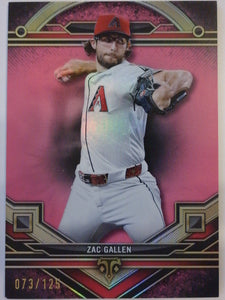 2024 Topps Triple Threads Tourmaline 073/125 Zac Gallen #9