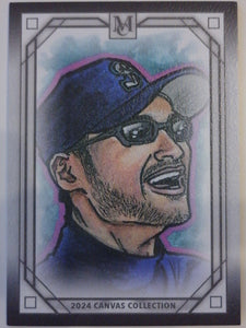 2024 Topps Museum Collection Canvas Collection Reproduction Ichiro #CCR-40