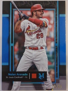 2024 Topps Museum Collection Blue Topaz 12/25 Nolan Arenado #15