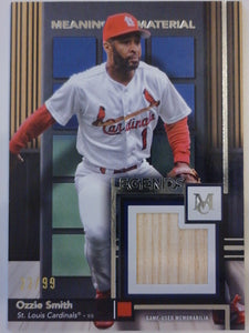 2024 Topps Museum Colletction Meaningful Materials Relics Legends 22/99 Ozzie Smith #MMRL-OS