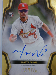 2024 Topps Five Star Autograph Masyn Winn #FSA-MW RC