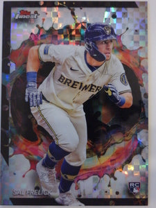 2024 Topps Finest Checkerboard Sal Frelick #287 RC