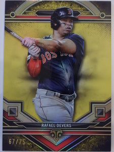 2024 Topps Triple Threads Citrine 67/75 Rafael Devers #131