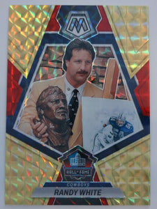 2023 Panini Mosaic Choice Fusion Red & Yellow Mosaic Prizm 37/80 Randy White #276