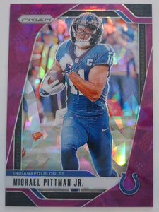2022 Panini Prizm Purple Ice Prizm 036/225 Michael Pittman JR. #123