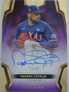 2024 Topps Five Star Purple 23/50 Nathan Eovaldi #FSA-NE