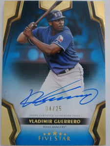 2024 Topps Five Star Blue 04/25 Vladimir Guerrero #FSA-VG