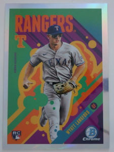 2024 Bowman Chrome Bowman Ascensions Wyatt Langford #BA-9 RC