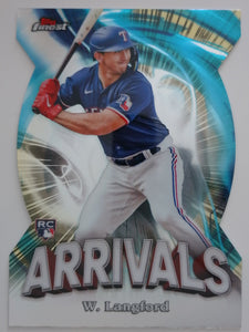2024 Topps Finest Arrivals Wyatt Langford #A-23 RC
