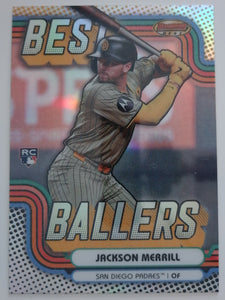 2024 Bowman's Best Best Ballers Jackson Merrill BB-2 RC