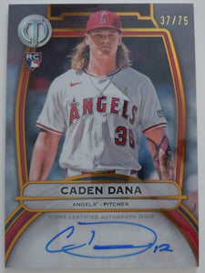 2025 Topps Tribute Gold 37/75 Caden Dana #TA-CD RC