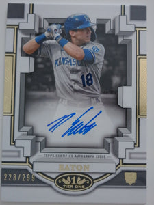 2023 Topps Tier One Break Out Autograph 228/299 Nate Eaton #BOA-NE1 RC