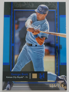 2024 Topps Museum Collection Sapphire 004/150 George Brett #75