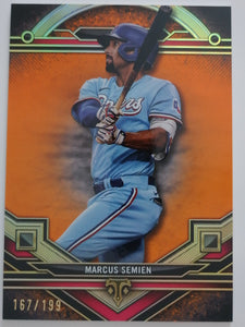 2024 Topps Triple Threads Amber 167/199 Marcus Semien #176