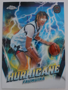 2023-24 Topps Chrome OTE Overtime Elite Hurricane Jeremiah Faumuina #H-9