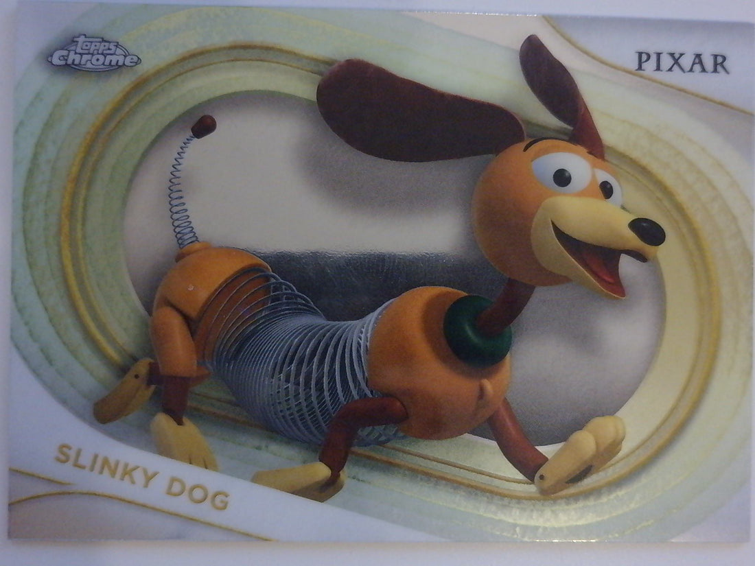 2025 Topps Chrome Disney Slinky Dog #91