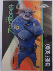 2025 Topps Chrome Disney Zootopia Chief Bogo #ZI-2