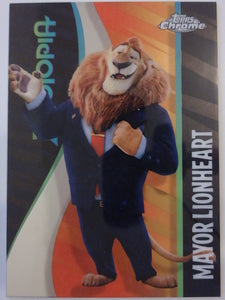 2025 Topps Chrome Disney Zootopia Mayor Lionheart #ZI-4