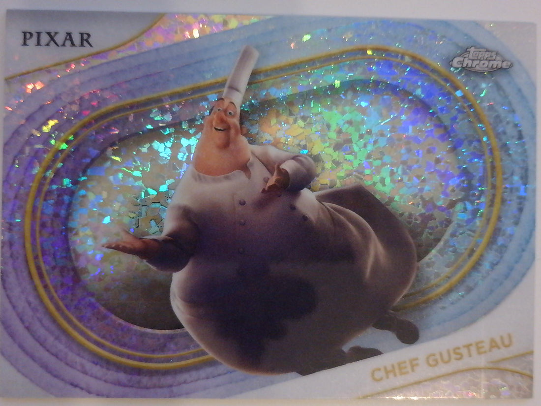 2025 Topps Chrome Disney Speckle Refractor Chef Gusteau #118