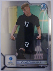 2022 Bowman Chrome Road to UEFA U21 Euros Luca Netz #106