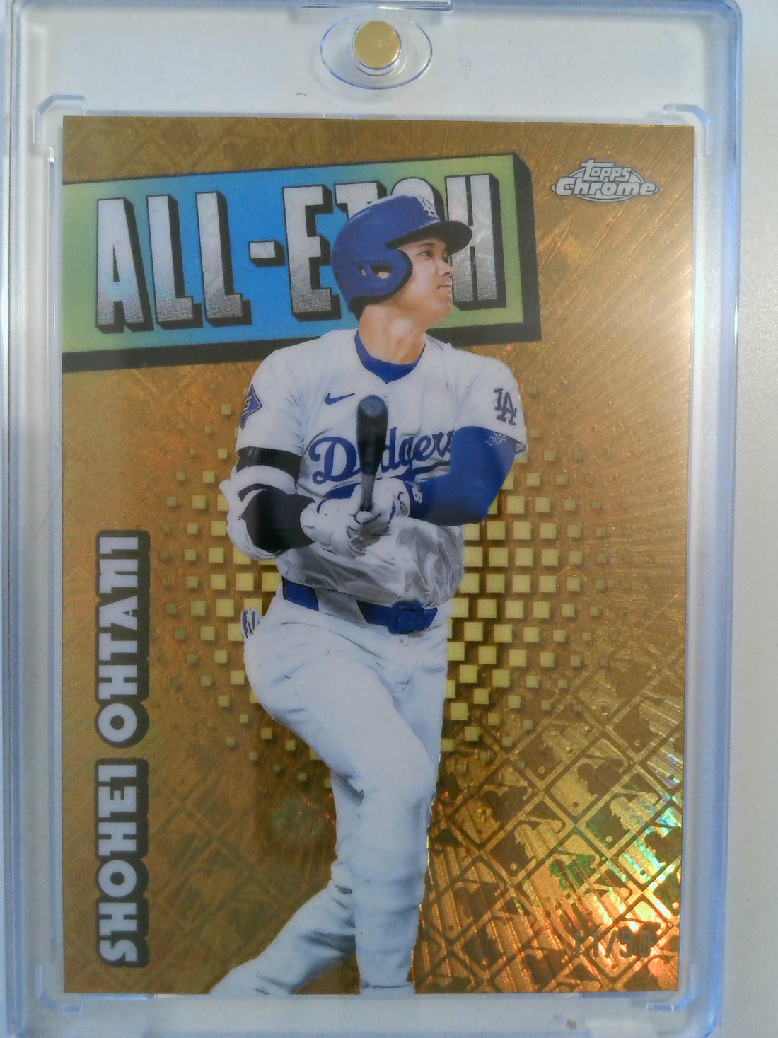 2025 Topps Chrome Logofractor All-Etch Gold 11/50 Shohei Ohtani #CAE-1 // PLEASE READ DESCRIPTION
